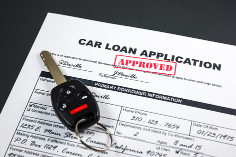 Sydney cars now offers car loan finance deals - photo of car finance loan approved document with car keys