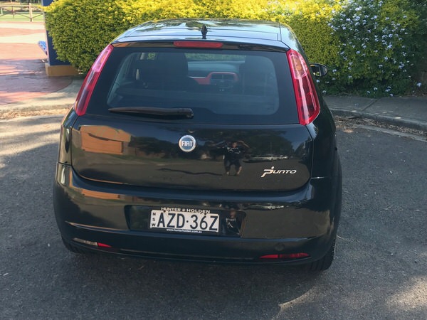 Used Fiat Punto for sale - view from rear