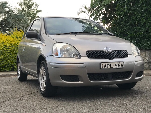 used Toyota Echo for sale - Photo showing the front driver side angle view. The Echo is the perfect first car for anybody getting their NSW driver licence