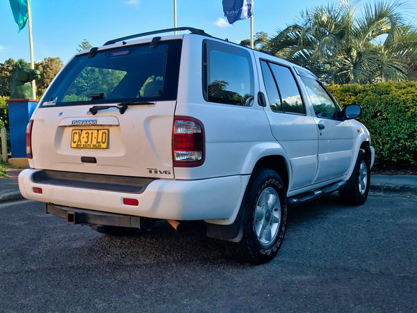 Used Nissan Pathfinder - plenty of space in the large cargo area