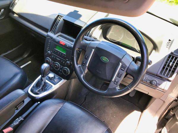 Freelander 2 - view from the drivers seat