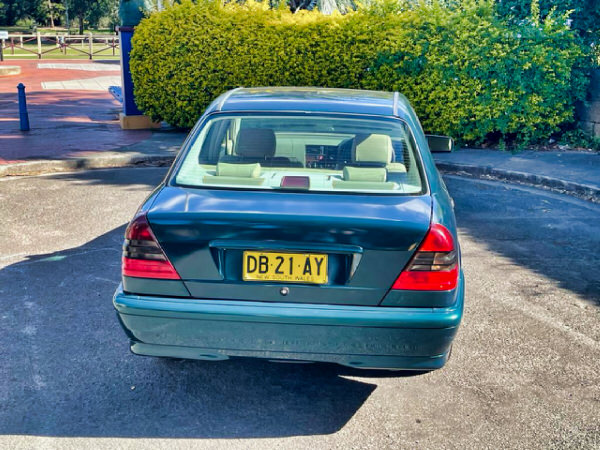 Used Mercedes Benz C180 for sale - rear view