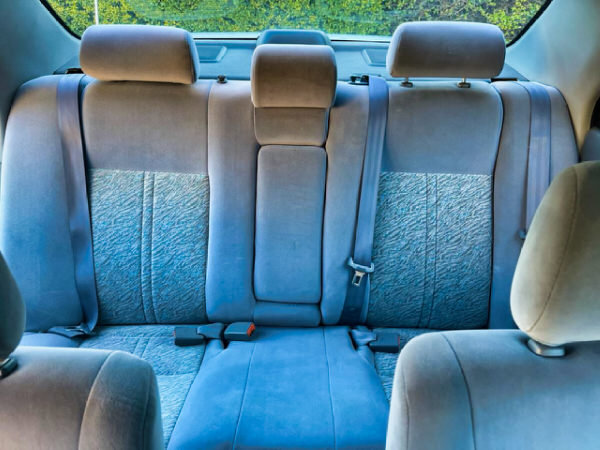 Super clean seats inside this used Toyota Camry for sale in Sydney
