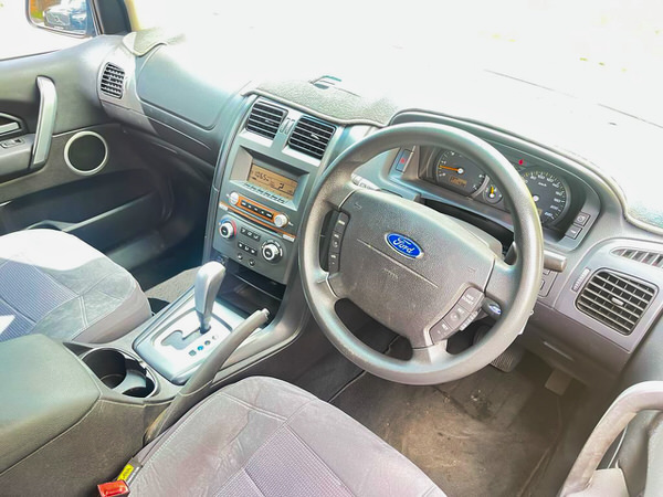 Ford Territory 4x4 for sale in Sydney - automatic - photos showing the view from the drivers seat