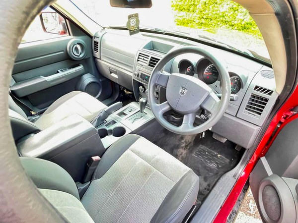 Used Dodge Nitro for sale in Sydney - Automatic model - photo showing the view from the drivers seat