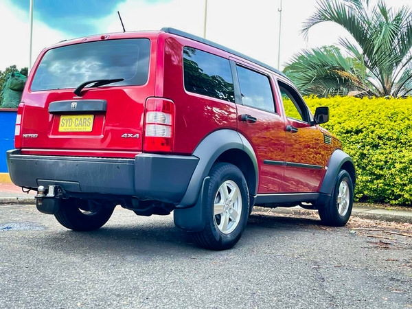 Used Dodge Nitro for sale in Sydney - Automatic model - photo showing the rear drivers side angle view