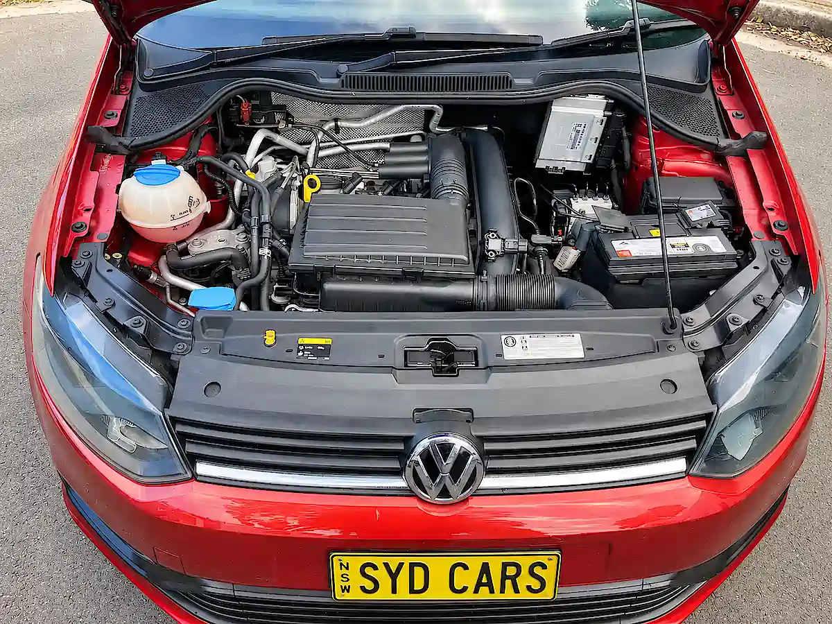 Used Polo Autmatic for sale - image of the engine bay and has Full Service History