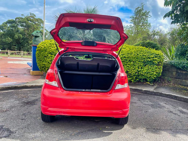 Used Holden Barina for sale - Automatic - photo of the rear boot open