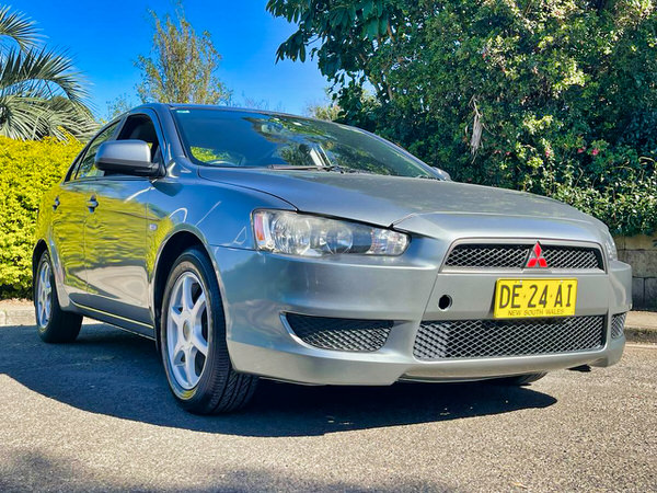Used Mitsubishi Lancer for sale - photo of the view from drivers low side angle viewpoint