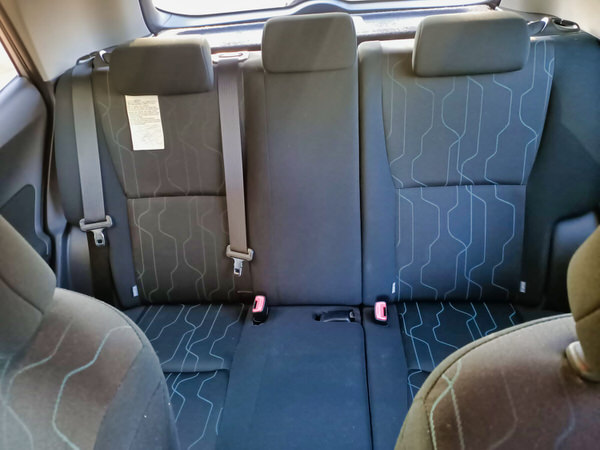 Toyota Corolla for sale in Sydney | photo showing the back seats in great condition