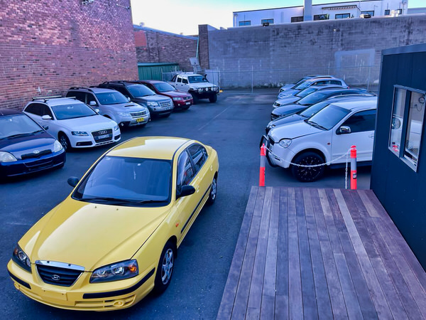 Photo of Sydneycars yard showing some of the used cars for sale under $10000 in Sydney
