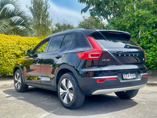 Used Volvo for sale - Automatic 2020 XC40 Model - photo showing the rear passenger side angle view