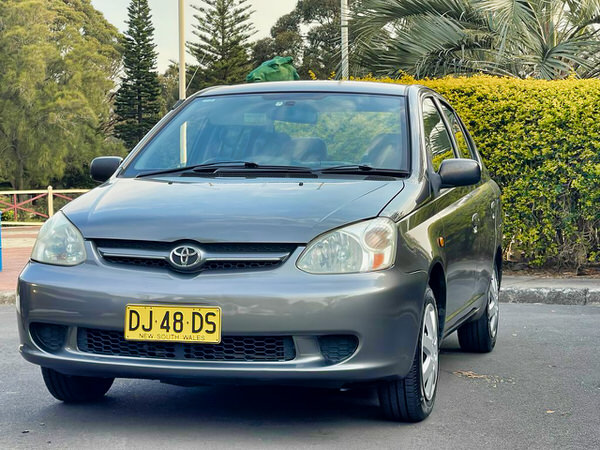 Used Toyota Echo for Sale in Sydney - Automatic Model - photo of front passengers side of the vehicle