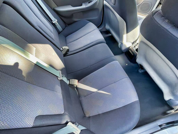 Used Hyundai Elantra For Sale in Sydney - Model shown is white automatic 2004 model - photo showing the rear seats in great condition