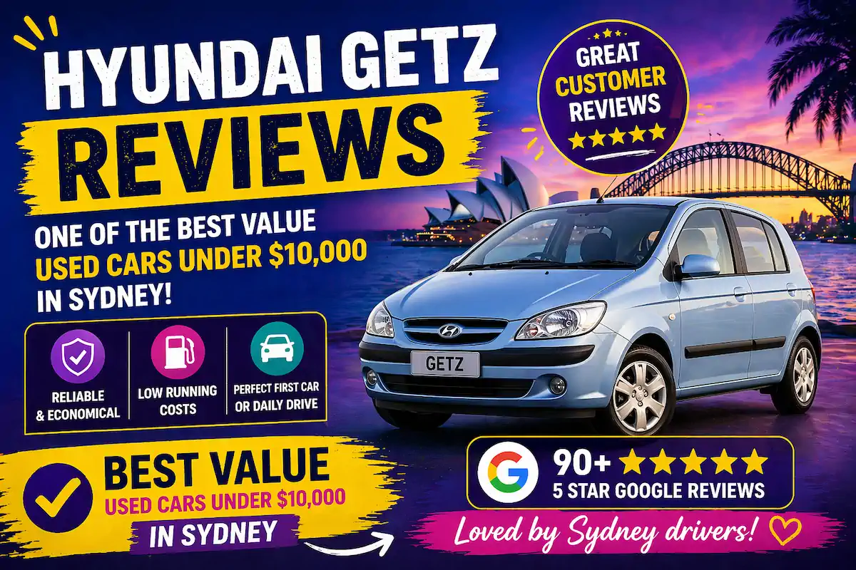 Sydneycars Botany - Hyundai Getz Review - one of the best value for money used cars