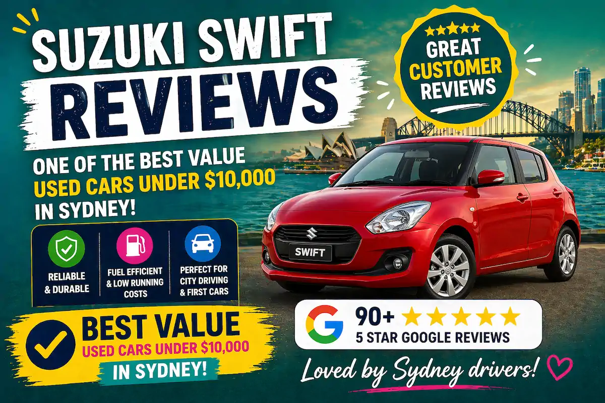 Suzuki Swift Review in Australia from Sydneycars Botany - popular used car under $10000