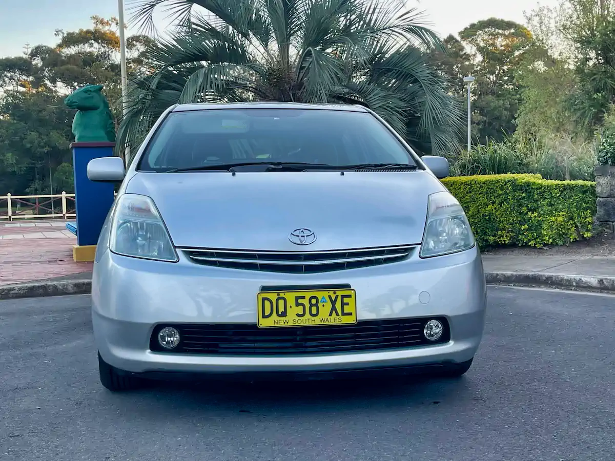 Front view of used hybrid for sale - Self-charging Toyota engine
