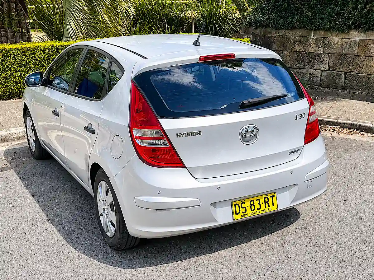 Hyundai i30 for sale - rear passenger side view